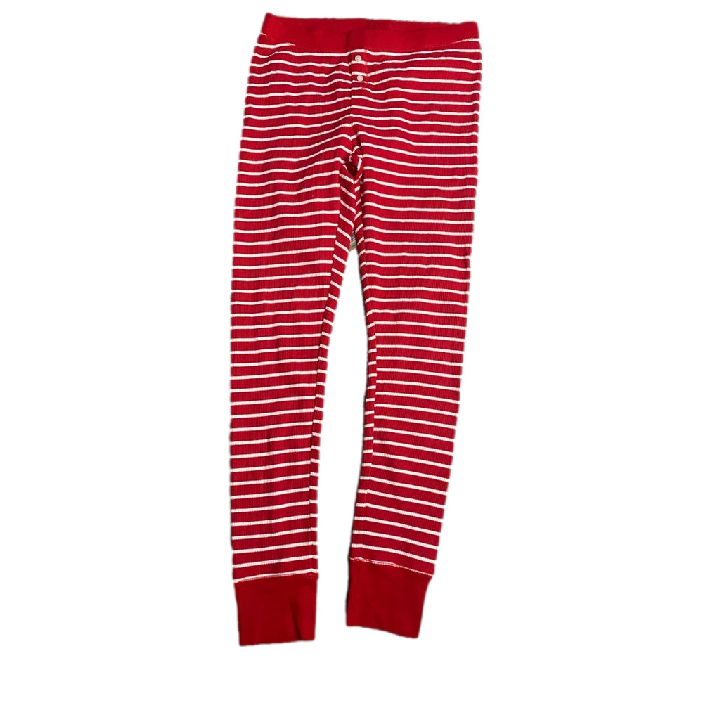 🎁Red and White Striped Pajama Pants